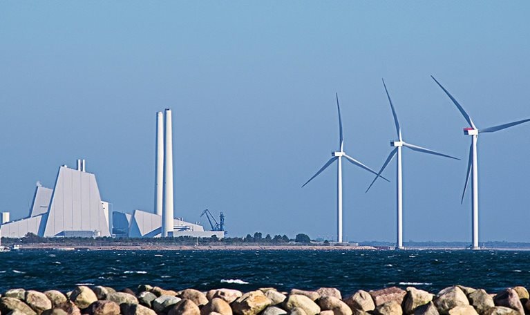Power plant. - stock photo