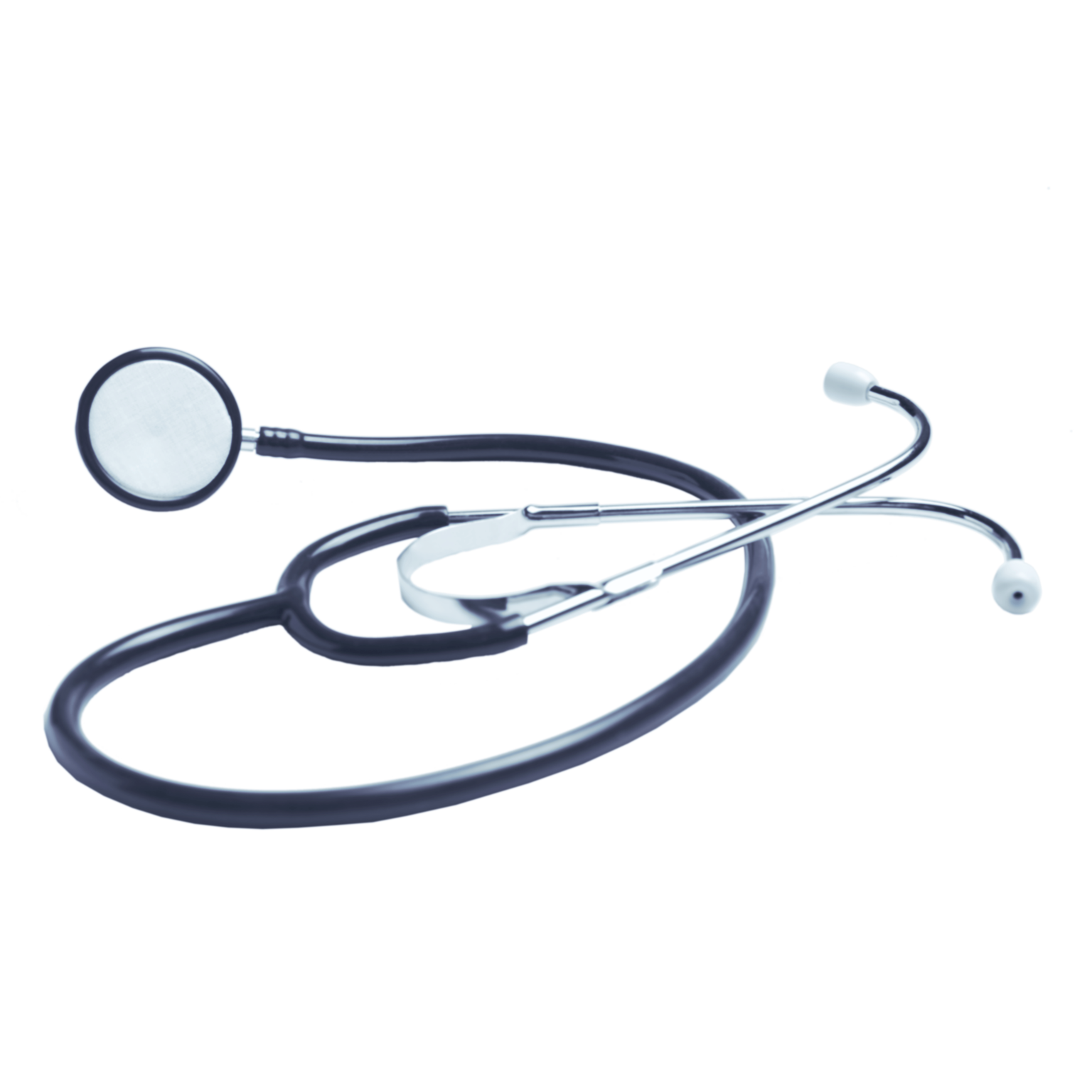 Coiled up stethoscope