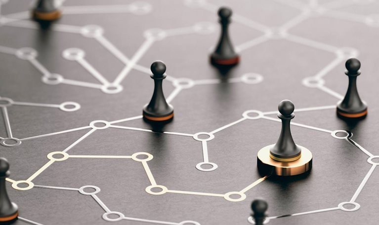 The Way To Success Or Career Guidance. - stock photo