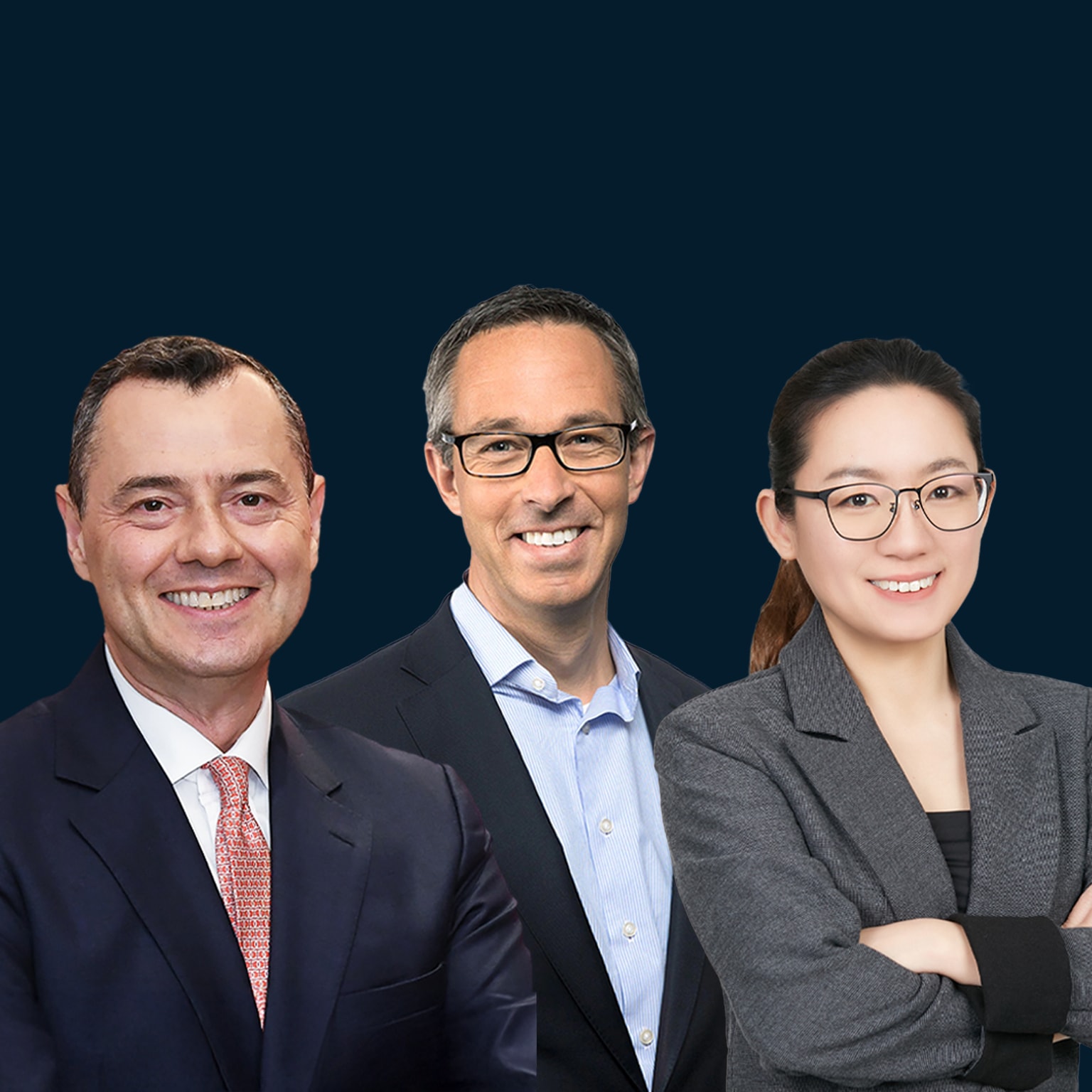 Stuart Spencer, Bernhard Kotanko, and Min Hung Cheng headshot