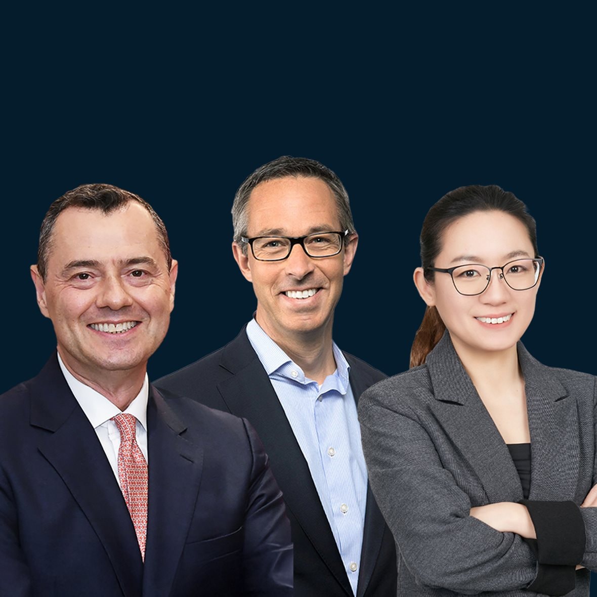 Stuart Spencer, Bernhard Kotanko, and Min Hung Cheng headshot