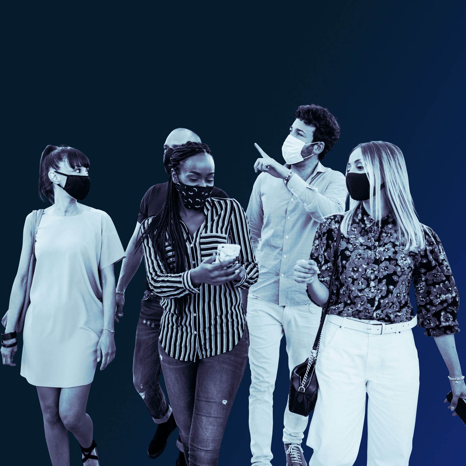 All in the mix: Why US COVID-19 cases rose and fell, and what comes next