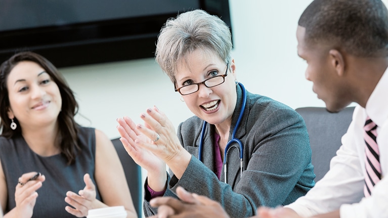 Women in healthcare Moving from the front lines to the top rung