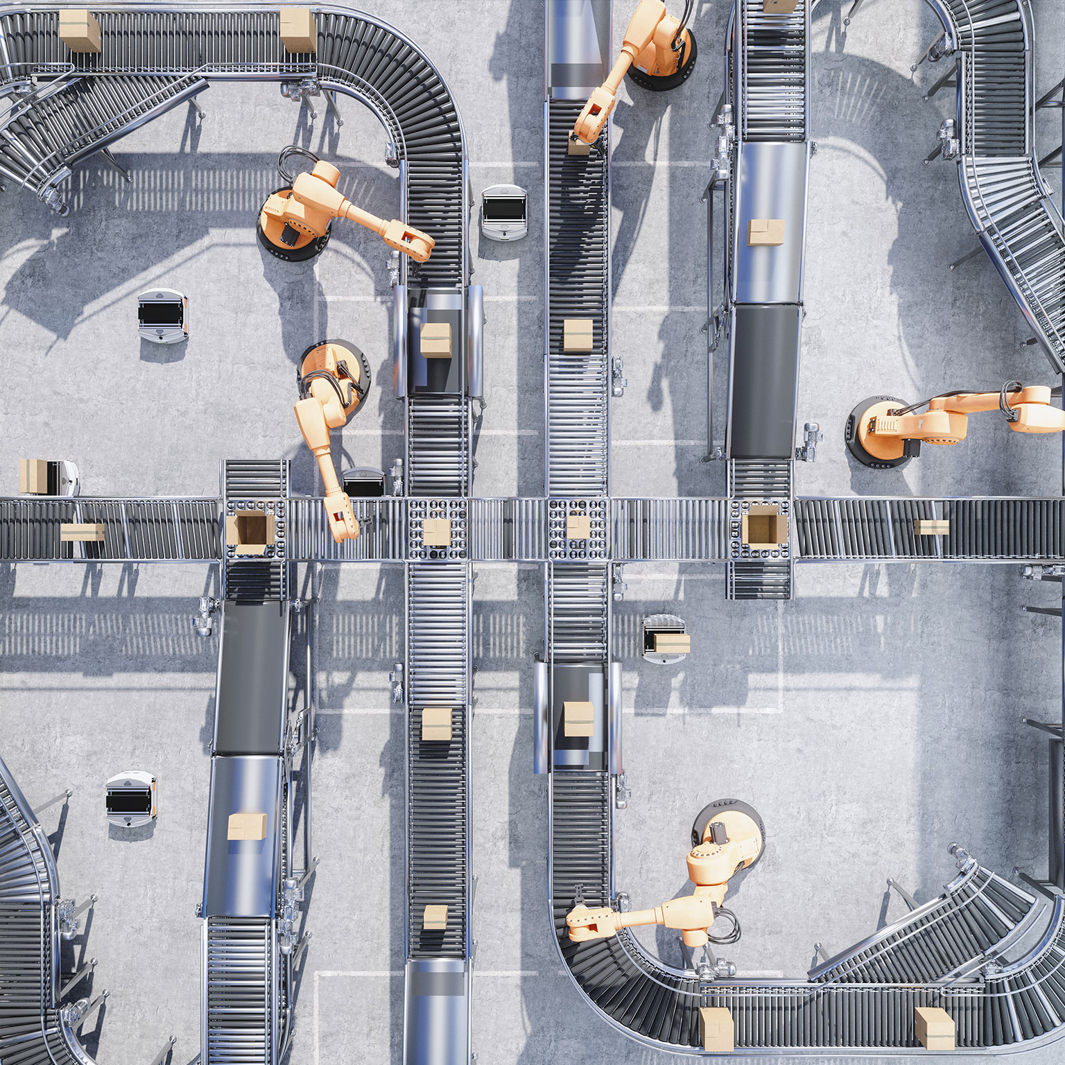 Factory conveyor belt