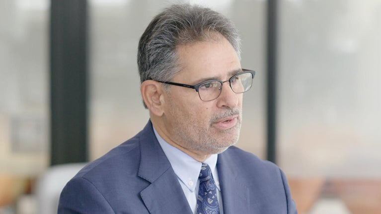 Video still of Chuck Mattera during his interview