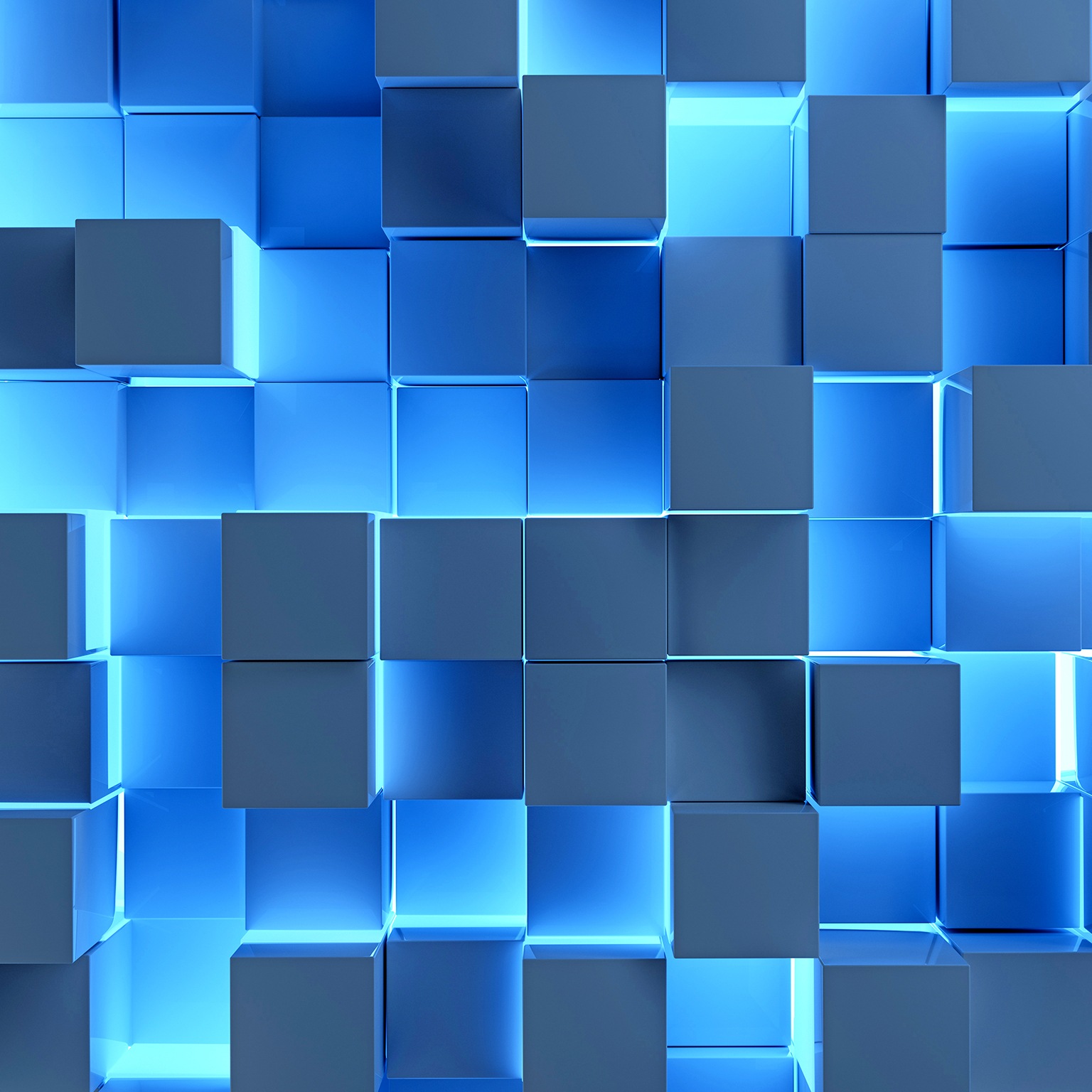 Abstract 3D rendering geometrical background