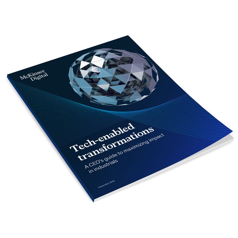 Tech-enabled transformations: A CEO’s guide to maximizing impact in industrials