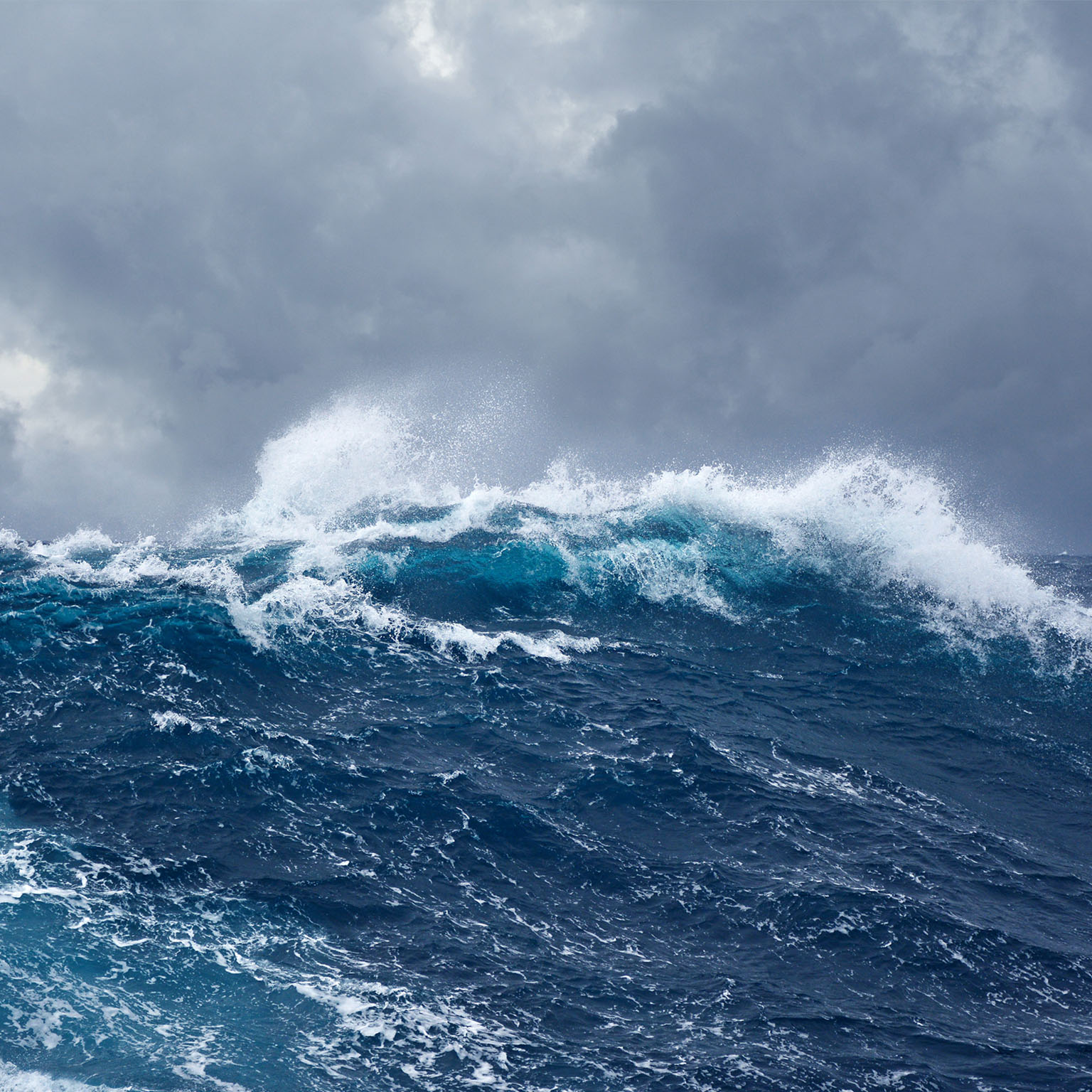 Ocean wave during storm