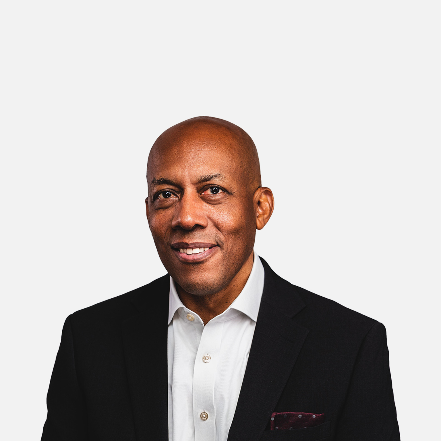 Smiling portrait photo of General Charles Q. Brown Jr. (Ret.), the former chairman of the Joint Chiefs of Staff