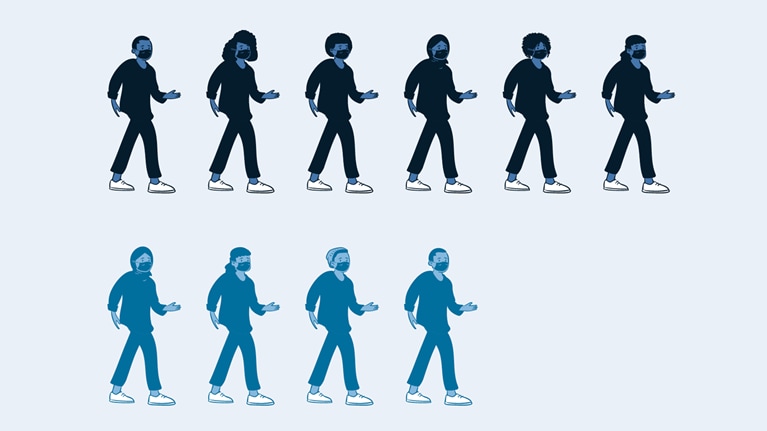 Face-mask use in the United States interactive