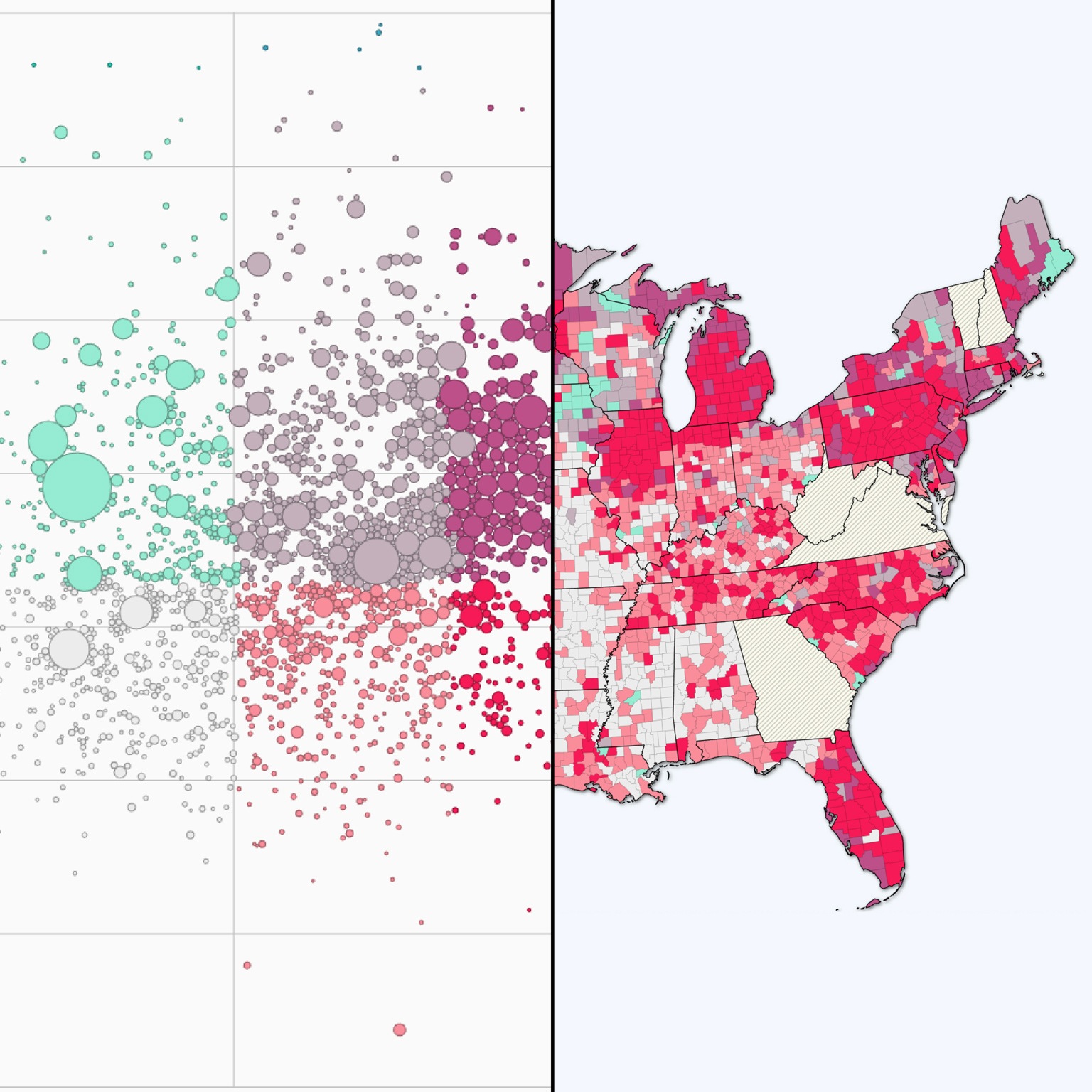Vaccination Distribution Map