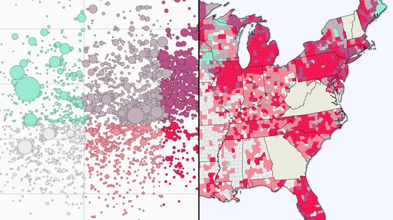 Vaccination Distribution Map