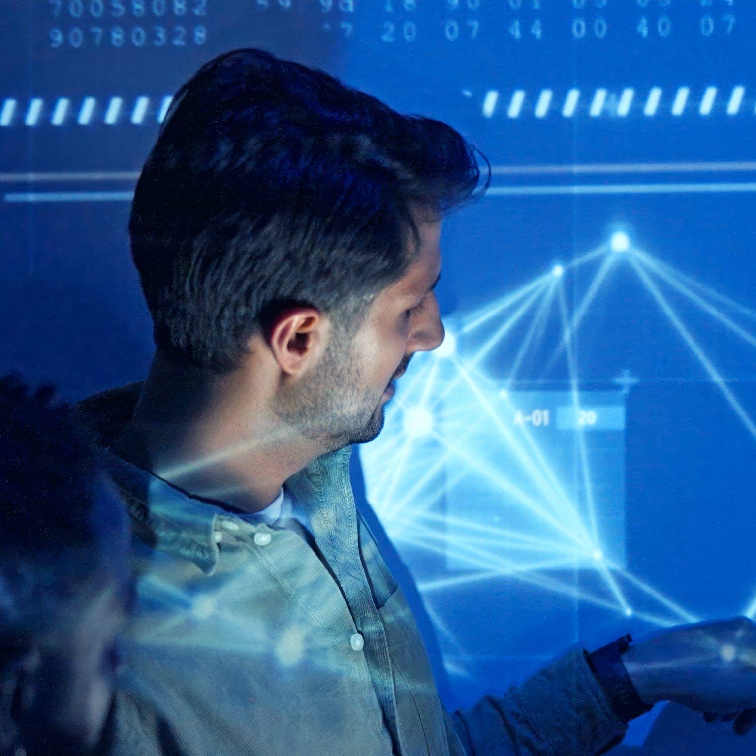 Professionals Analyzing Global Tech Trends
