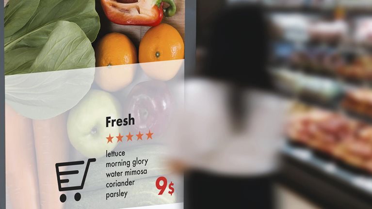 digital display Intelligent Digital moniter Interactive artificial intelligence digital advertisement Signage