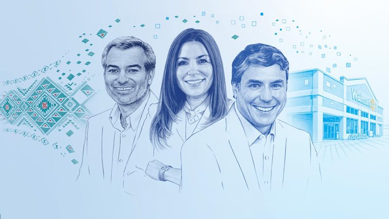 Illustration of Walmex leaders