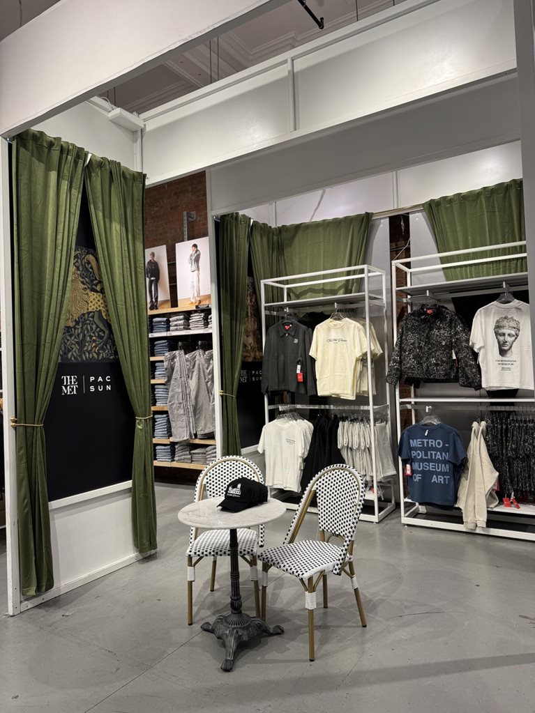 Pacsun has a multiyear partnership with the Metropolitan Museum of Art.