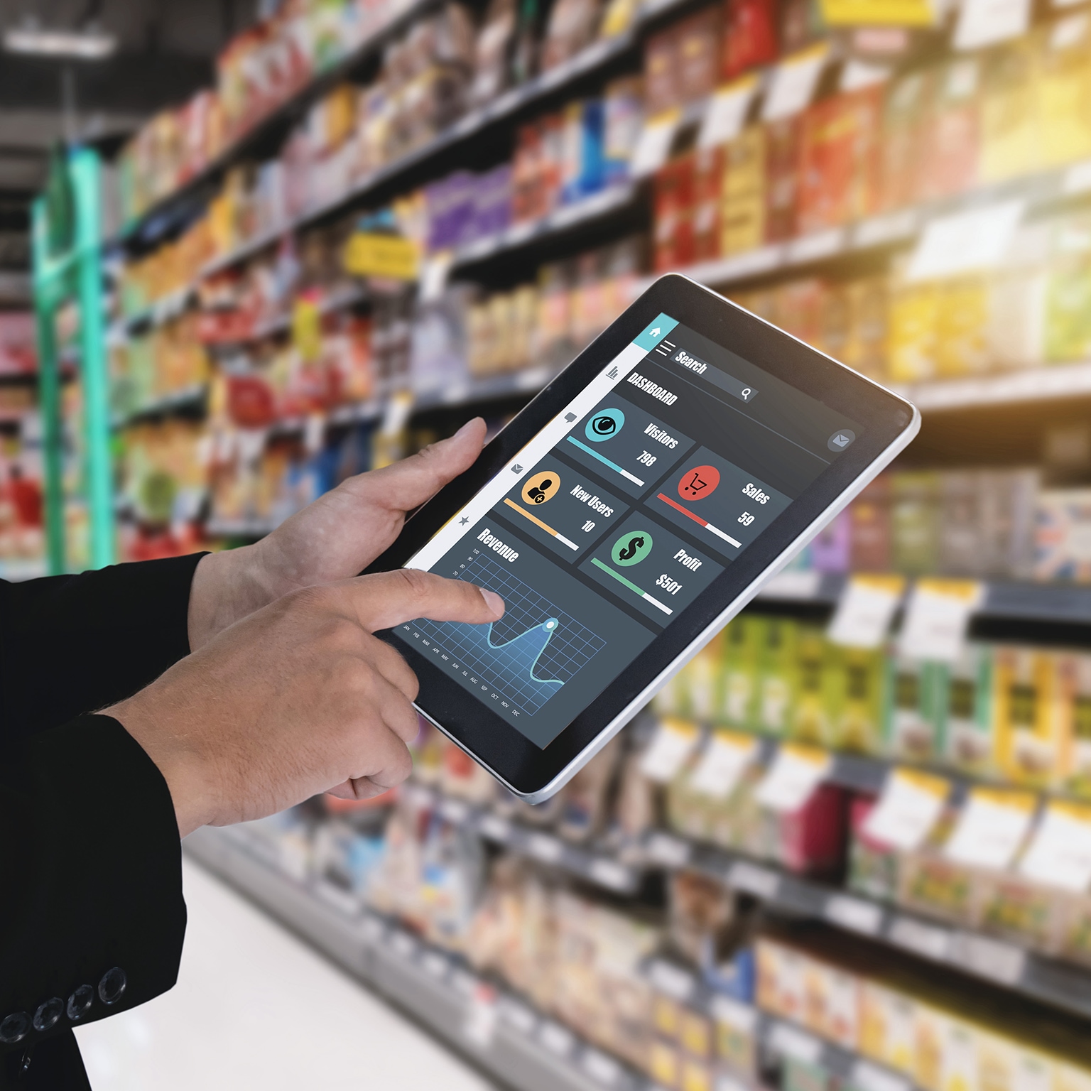 Pushing granular decisions through analytics