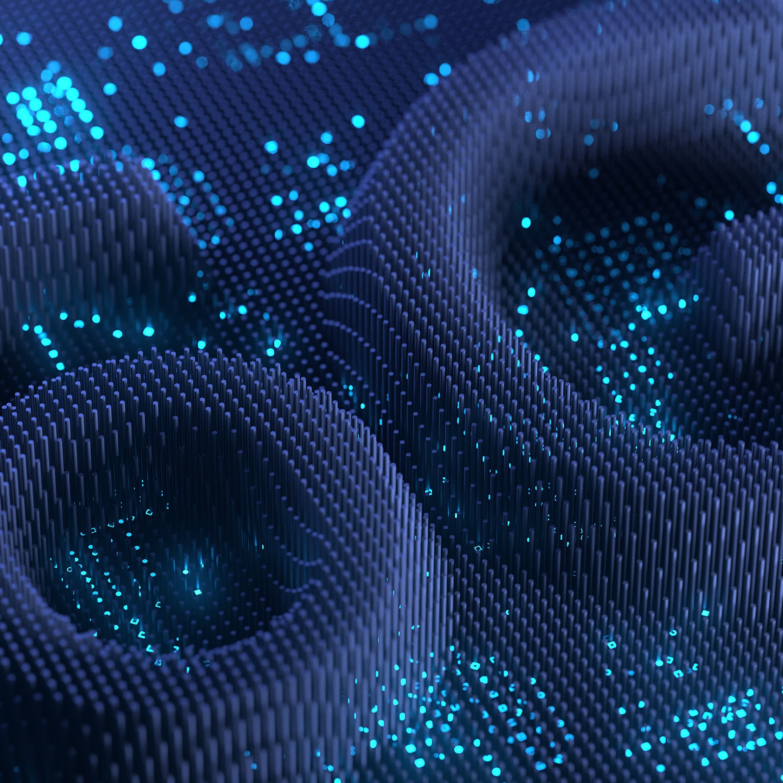 6G rising from digital field of mobile network data technology. - stock photo