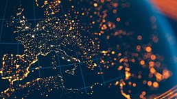 The flow of data across a connected world.