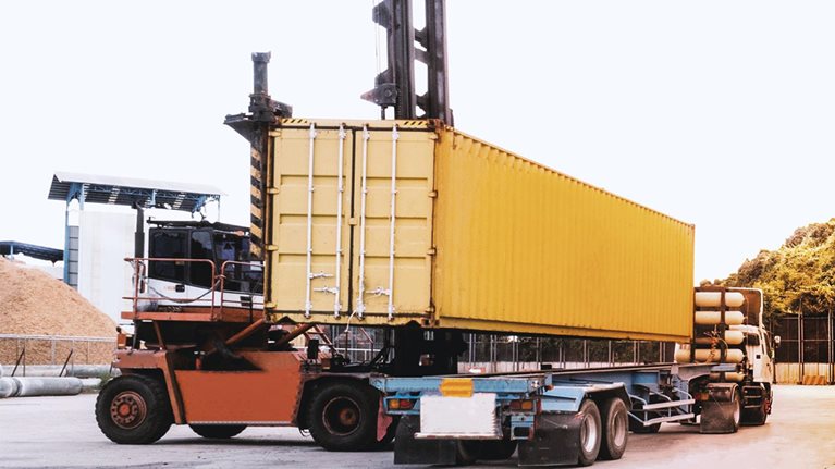 Image of freight truck