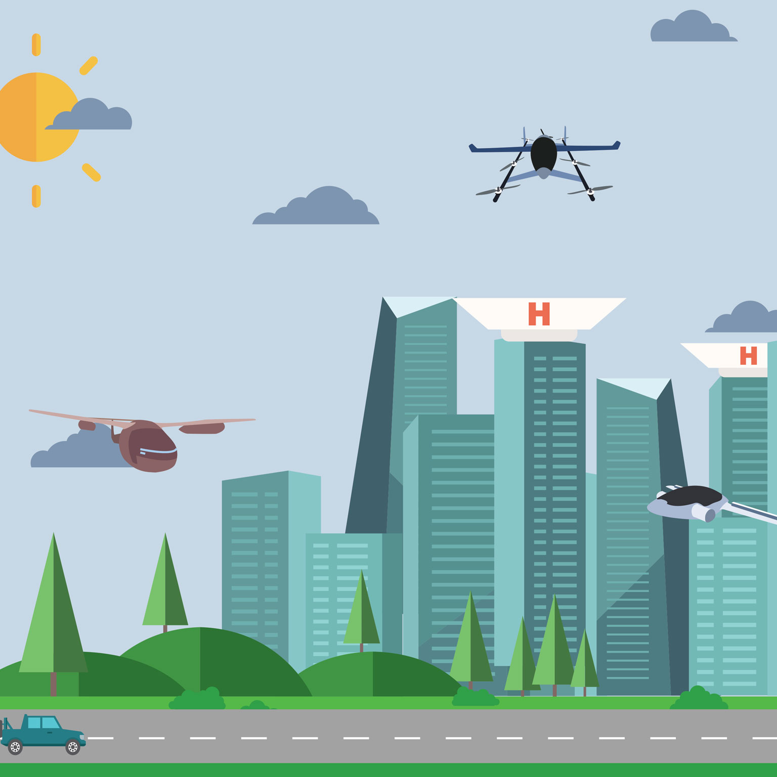 Taxiing for takeoff: The flying cab in your future