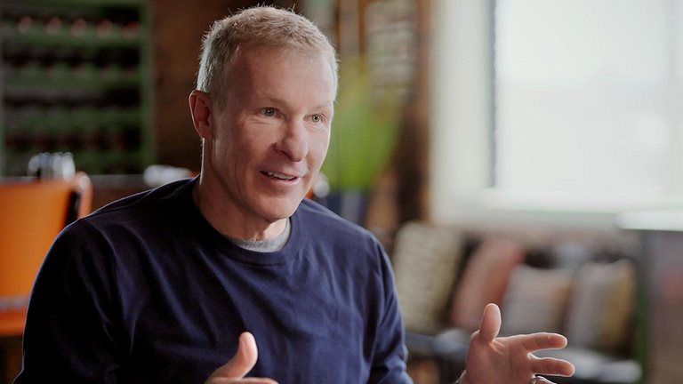 An image linking to the web page 'Brilliant moves: Coffee with United Airlines CEO Scott Kirby﻿” on McKinsey.com.