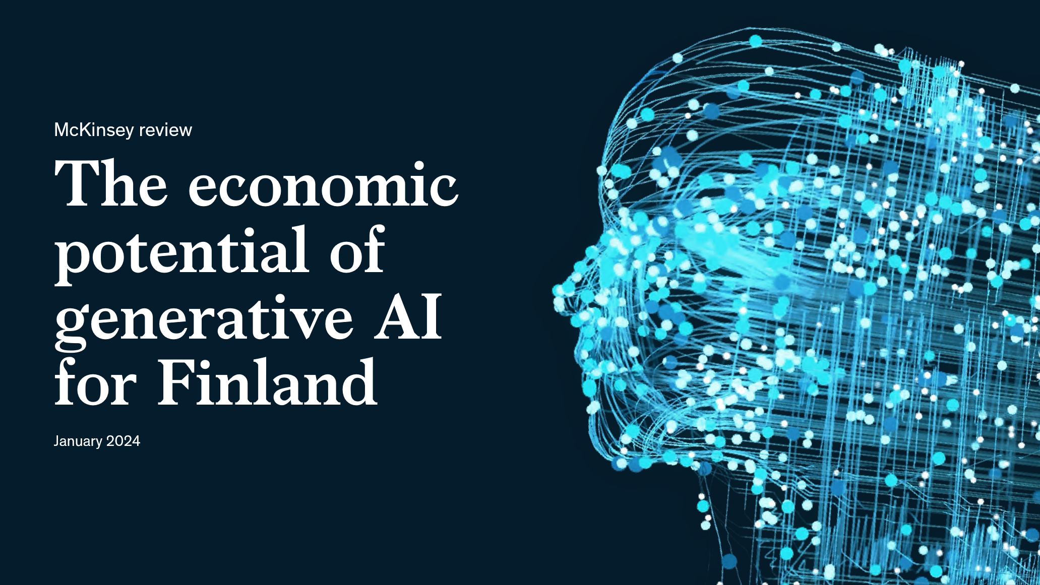 Generative AI can add EUR 13 billion to Finland's GDP | McKinsey & Company