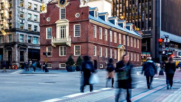 Old State House, Boston National Historical Park - stock photo