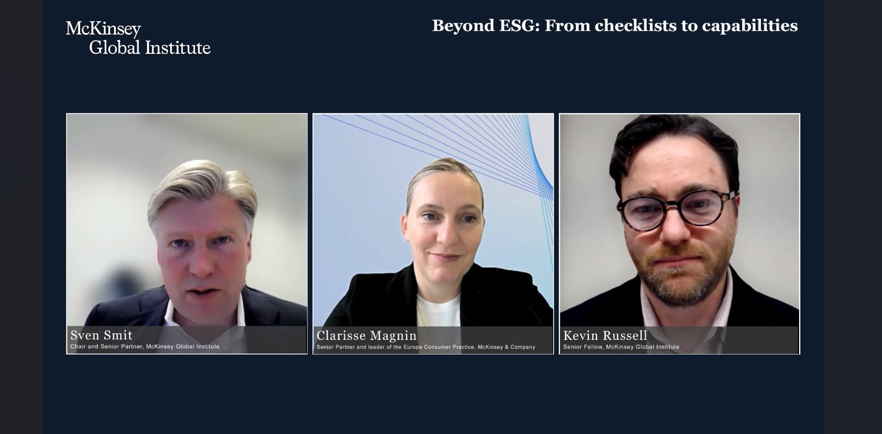 Sven Smit, Clarisse Magnin, an Kevin Russell