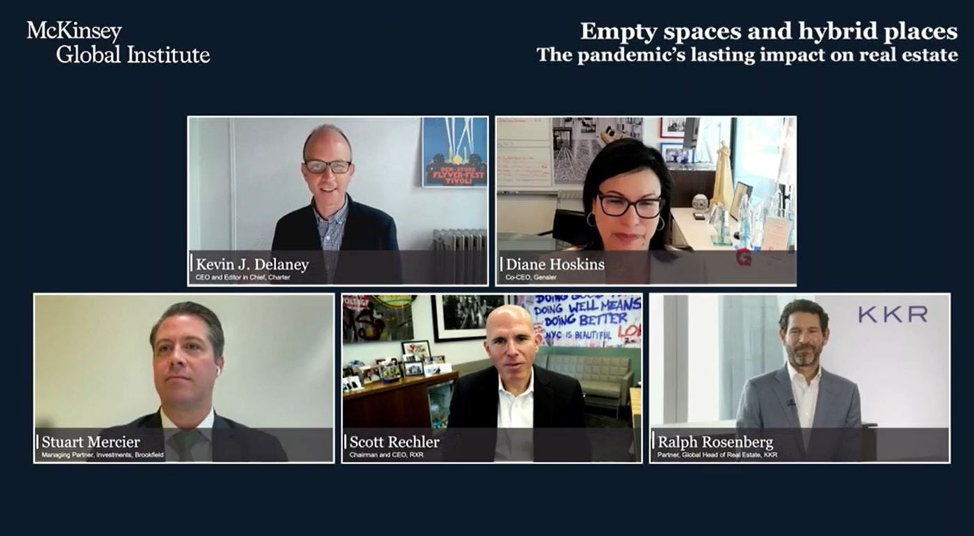 Empty spaces in hybrid places with Diane Hoskins, Stuart Mercier, Scott Rechler, Ralph Rosenberg, Kevin Delaney